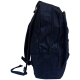 Rucsac școlar negru, 2 compartimente, cu șiret și buzunare laterale, 46x34x18 cm